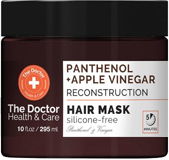 Regeneračná maska The Doctor Panthenol + Apple Vinegar Reconstruction Hair Mask - 295 ml 2