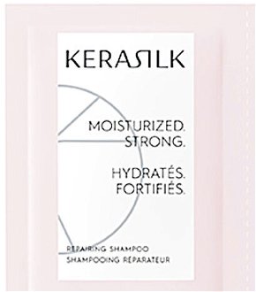 Regeneračný šampón a kondicionér pre suché a poškodené vlasy Kerasilk Repairing - 2 x 10 ml (511330) 6
