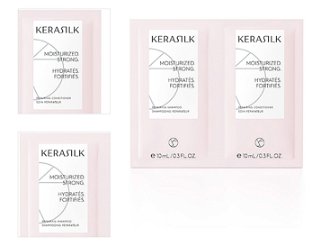 Regeneračný šampón a kondicionér pre suché a poškodené vlasy Kerasilk Repairing - 2 x 10 ml (511330) 4