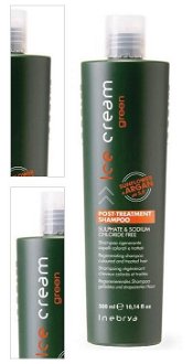 Regeneračný šampón Inebrya Green Post-Treatment - 300 ml (776847) + darček zadarmo 4