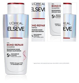 Regeneračný šampón Loréal Paris Elseve Bond Repair Shampoo - 200 ml (AA564400) - L’Oréal Paris + darček zadarmo 1