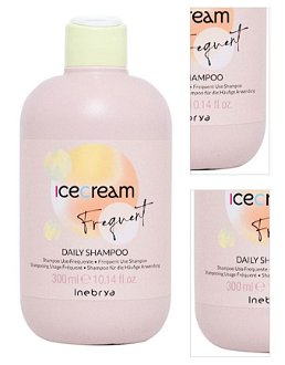 Regeneračný šampón na časté použitie Inebrya Ice Cream Frequent Daily Shampoo - 300 ml (771026376) + darček zadarmo 3