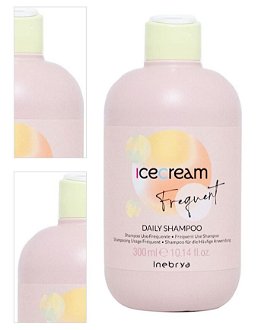 Regeneračný šampón na časté použitie Inebrya Ice Cream Frequent Daily Shampoo - 300 ml (771026376) + darček zadarmo 4