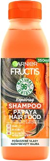 Regeneračný šampón pre poškodené vlasy Garnier Fructis Papaya Hair Food - 350 ml + darček zadarmo 2