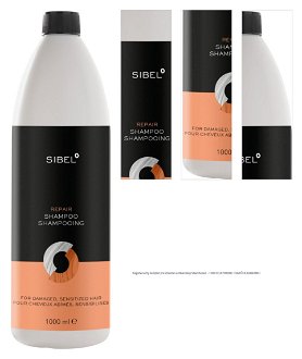 Regeneračný šampón pre zničené a citlivé vlasy Sibel Repair - 1000 ml (8700008) + darček zadarmo 1