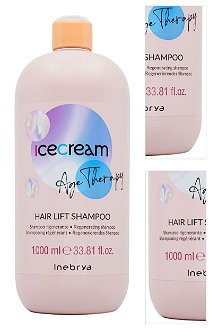 Regeneračný šampón pre zrelé vlasy Inebrya Ice Cream Age Therapy Hair Lift Shampoo - 1000 ml (771026340) + darček zadarmo 3