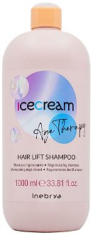 Regeneračný šampón pre zrelé vlasy Inebrya Ice Cream Age Therapy Hair Lift Shampoo - 1000 ml (771026340) + darček zadarmo 2