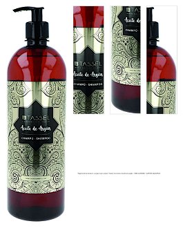 Regeneračný šampón s arganovým olejom Tassel Cosmetics Aceite de Argán - 1000 ml (09030) + darček zadarmo 1
