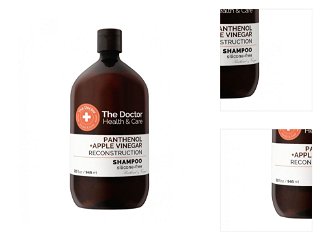 Regeneračný šampón The Doctor Panthenol + Apple Vinegar Reconstruction Shampoo - 946 ml 3