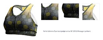 ReHo Extreme Športová podprsenka RE129123 Hexagon yellow L 1