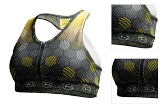 ReHo Extreme Športová podprsenka RE129123 Hexagon yellow M 3