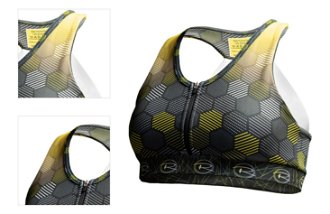 ReHo Extreme Športová podprsenka RE129123 Hexagon yellow M 4