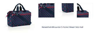 Reisenthel Allrounder S Pocket Mixed Dots Red 1