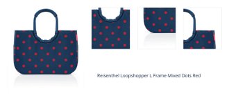 Reisenthel Loopshopper L Frame Mixed Dots Red 1