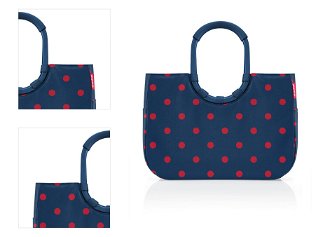 Reisenthel Loopshopper L Frame Mixed Dots Red 4