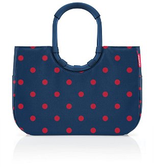 Reisenthel Loopshopper L Frame Mixed Dots Red 2