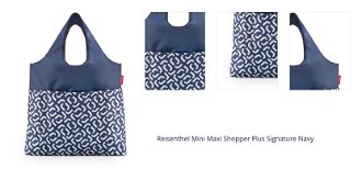 Reisenthel Mini Maxi Shopper Plus Signature Navy 1