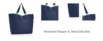 Reisenthel Shopper XL Mixed Dots Red 1