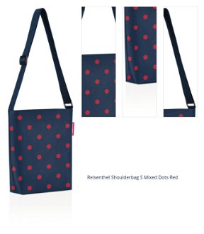Reisenthel Shoulderbag S Mixed Dots Red 1