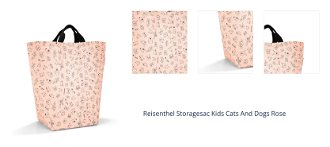 Reisenthel Storagesac Kids Cats And Dogs Rose 1