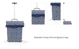 Reisenthel Trolley M Frame Signature Navy 1