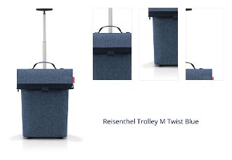 Reisenthel Trolley M Twist Blue 1