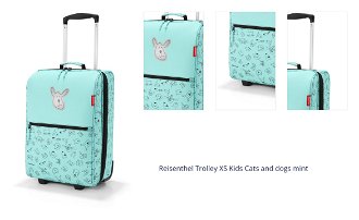 Reisenthel Trolley XS Kids Cats and dogs mint 1