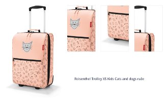 Reisenthel Trolley XS Kids Cats and dogs ruže 1