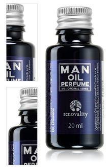 Renovality Original Series Man oil perfume parfémovaný olej pre mužov 20 ml 4