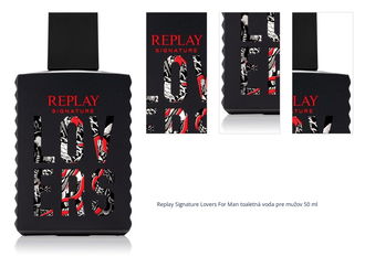 Replay Signature Lovers For Man toaletná voda pre mužov 50 ml 1