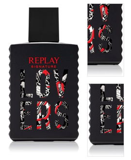 Replay Signature Lovers For Man toaletná voda pre mužov 50 ml 3