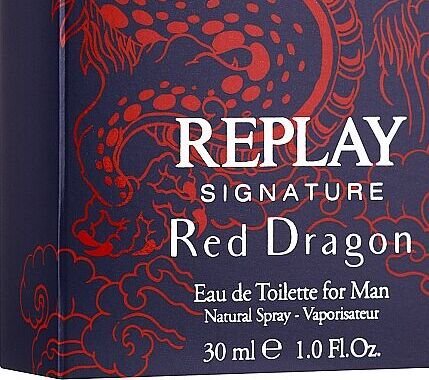 Replay Signature Red Dragon Man - EDT 100 ml 6