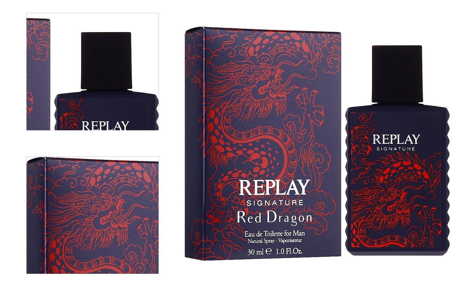 Replay Signature Red Dragon Man - EDT 100 ml 9