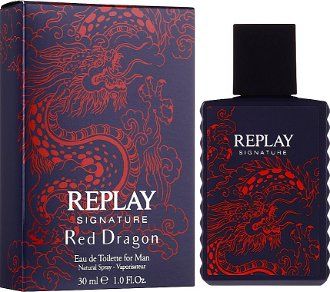 Replay Signature Red Dragon Man - EDT 30 ml 2