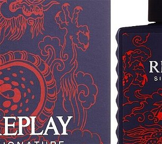 Replay Signature Red Dragon Man - EDT 50 ml 5