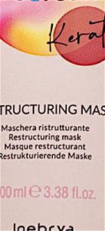 Reštrukturalizačná maska na poškodené vlasy Inebrya Ice Cream Keratin Restructuring Mask - 100 ml (771026351) + DARČEK ZADARMO 5