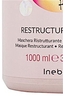Reštrukturalizačná maska na poškodené vlasy Inebrya Ice Cream Keratin Restructuring Mask - 1000 ml (771026312) + darček zadarmo 8