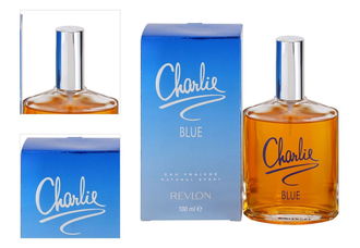 Revlon Charlie Blue Eau Fraiche toaletná voda pre ženy 100 ml 4