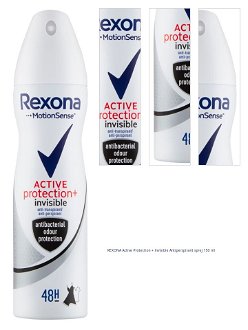 REXONA Active Protection + Invisible Antiperspirant sprej 150 ml 1