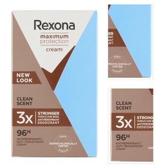 REXONA Clean Scent Tuhý krémový antiperspirant 45 ml 3