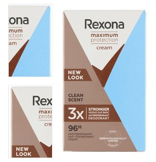 REXONA Clean Scent Tuhý krémový antiperspirant 45 ml 4