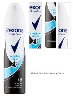 REXONA Clear Aqua deo spray 150 ml 1
