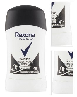REXONA Invisible Black&White tuhý antiperspirant 40 ml 3