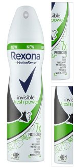 REXONA Invisible Fresh & Power Antiperspirant v spreji 150 ml 3