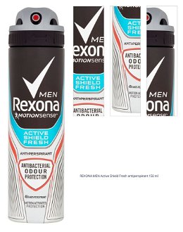 REXONA MEN Active Shield Fresh antiperspirant 150 ml 1