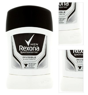REXONA Men Invisible Black&White tuhý dezodorant 50 ml 3
