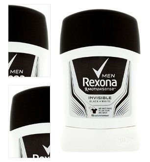 REXONA Men Invisible Black&White tuhý dezodorant 50 ml 4