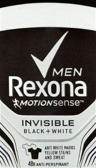 REXONA Men Invisible Black&White tuhý dezodorant 50 ml 5