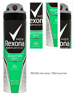 REXONA men spray, 150ml quantum 1