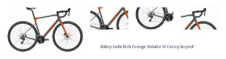 Ridley Grifn 12-Speed-Shimano GRX 800 2x12 Rich Orange Metallic M Shimano 2023 1